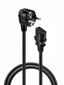 Кабель питания сетевой C13 для компьютера 1.5м Орбита OT-ELS06 Черный